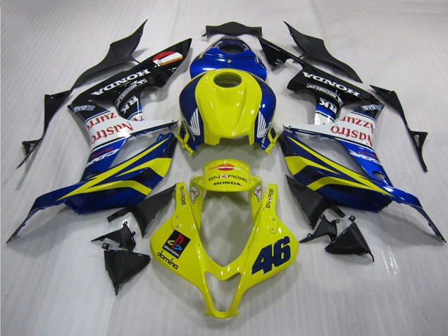 Amarillo Azul 46 Carenado CBR 600 RR 07-08