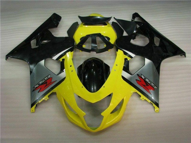 Amarillo Negro ABS Carenado GSXR 600 / 750 K4 04-05