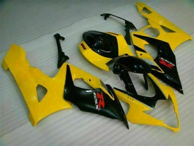 Amarillo Negro Kit Completo Carenado GSXR 1000 K5 05-06