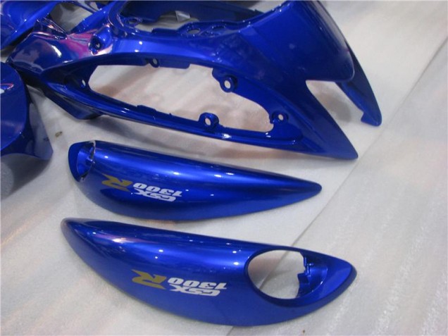 Azul Blanco ABS Kits Carenado GSXR 1300 Hayabusa 08-19