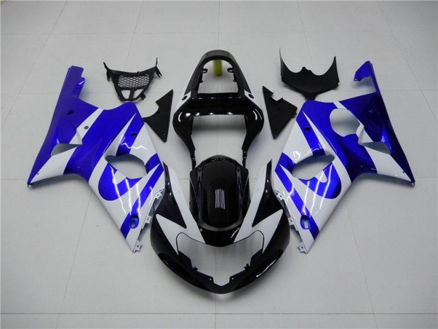 Azul Blanco Carenado GSXR 1000 K1 00-02