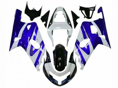 Azul Blanco Carenado GSXR 600 / 750 K1 K2 K3 01-03