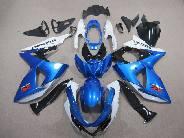 Azul Blanco Carenado & Plástico GSXR 1000 K9 09-16