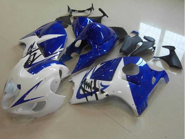 Azul Blanco Carenado & Plástico GSXR 1300 Hayabusa 96-07