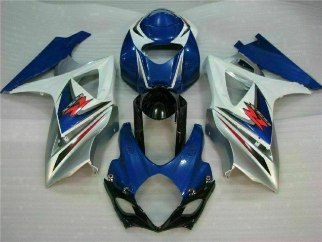 Azul Blanco Kit Carenado ABS Completo GSXR 1000 K7 07-08