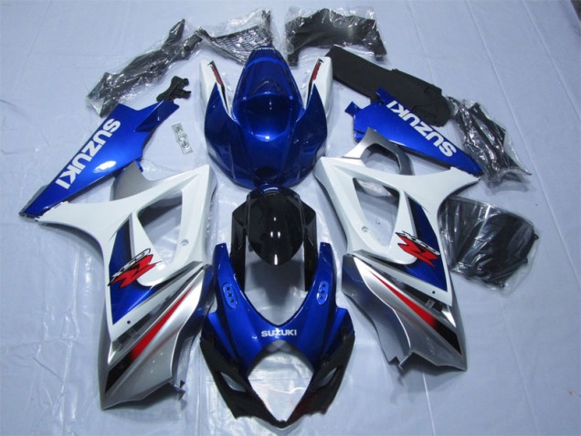 Azul Blanco Kit Carenado GSXR 1000 K7 07-08