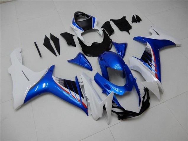 Azul Blanco Kit Completo Carenado GSXR 600 / 750 K11 11-21