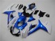 Azul Blanco Kit Completo Carenado GSXR 600 / 750 K11 11-21