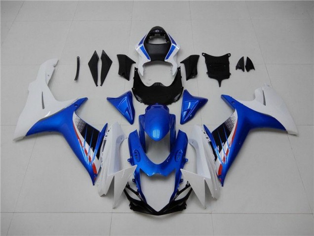 Azul Blanco Kit Completo Carenado GSXR 600 / 750 K11 11-21