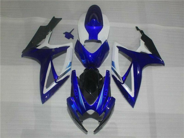 Azul Blanco Kit Completo Carenado GSXR 600 / 750 K6 06-07