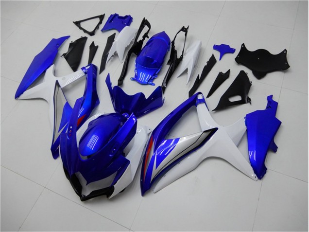 Azul Blanco Kit Completo Carenado GSXR 600 / 750 K8 08-10