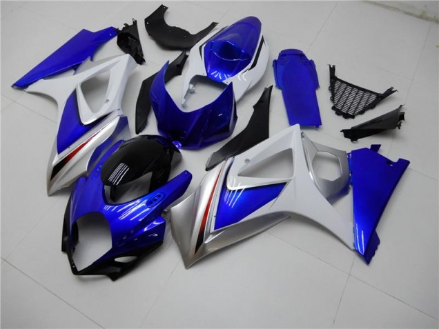 Azul Blanco Kits ABS Carenado GSXR 1000 K7 07-08