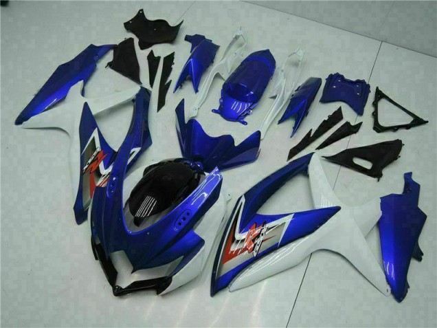 Azul Blanco Kits Carenado GSXR 600 / 750 K8 08-10