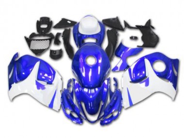 Azul Blanco Kits Completo Carenado ABS GSXR 1300 Hayabusa 08-19