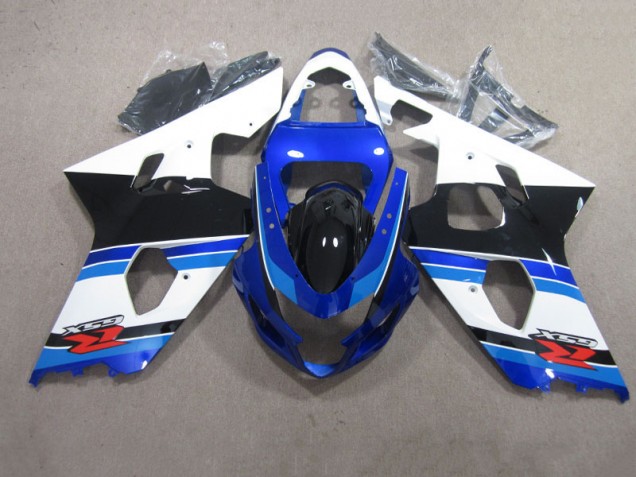 Azul Blanco Kits Completo Carenado ABS GSXR 600 K4 04-05