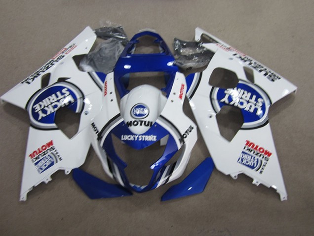 Azul Blanco Lucky Strike Motul Carenado GSXR 600 K4 04-05