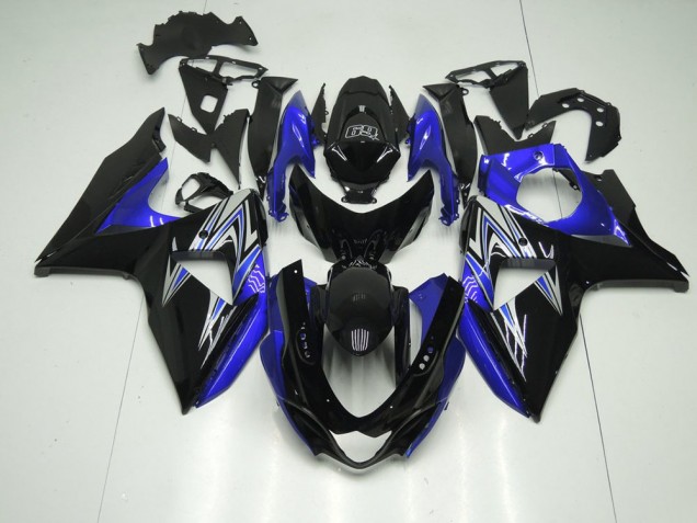 Azul & Negro Carenado GSXR 1000 K9 09-16