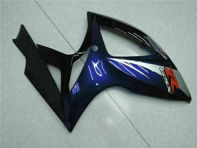 Azul Negro Kit Carenado ABS Completo GSXR 600 / 750 K6 06-07