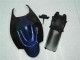 Azul Negro Kit Carenado ABS Completo GSXR 600 / 750 K6 06-07