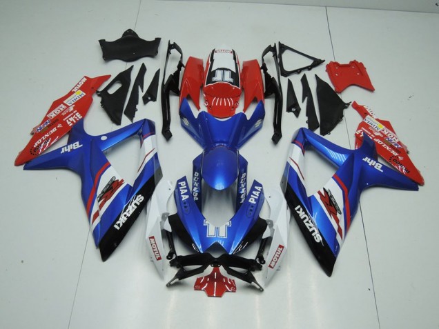 Azul & Rojo Carenado GSXR 1000 K9 09-16