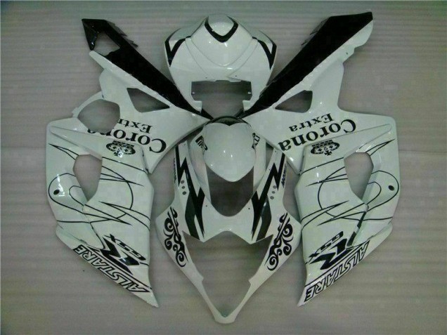 Blanco ABS Plástico GSXR 1000 K5 05-06