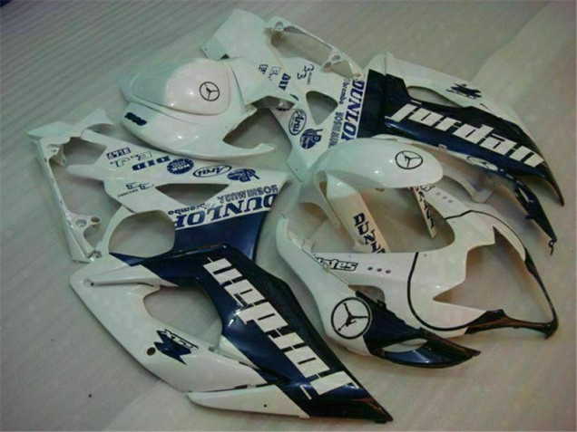 Blanco ABS Plásticos GSXR 1000 K5 05-06