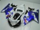 Blanco Azul Carenado GSXR 600 / 750 K1 K2 K3 01-03