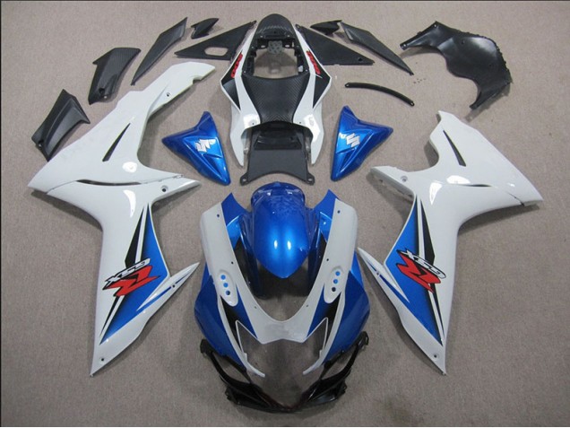 Blanco Azul Carenado GSXR 600 K11 11-21