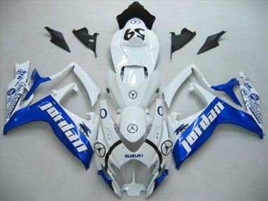 Blanco Azul Jordan Carenado GSXR 600 K6 06-07