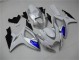 Blanco Azul Kit Carenado ABS Completo GSXR 600 / 750 K6 06-07