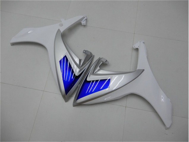 Blanco Azul Kit Carenado ABS Completo GSXR 600 / 750 K6 06-07