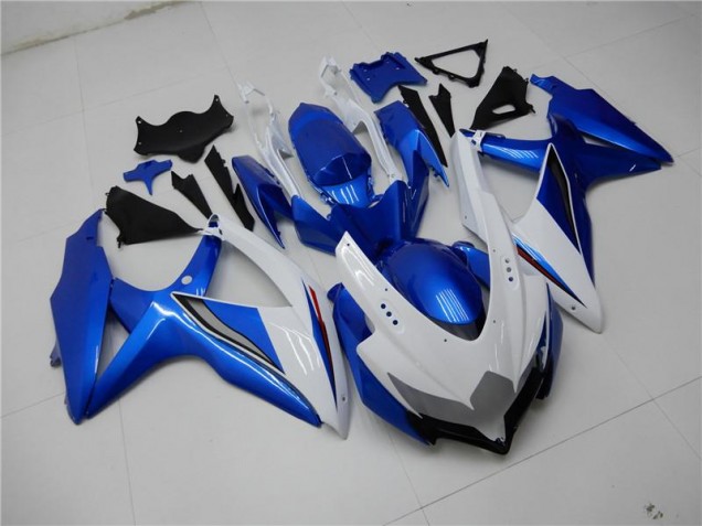 Blanco Azul Kit Carenado GSXR 600 / 750 K8 08-10