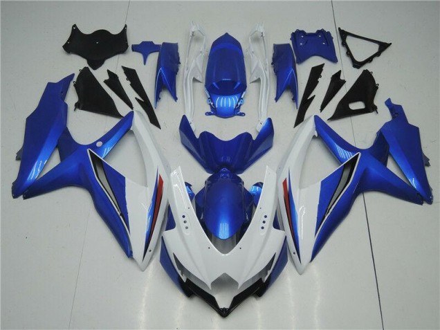 Blanco Azul Kit Carenado GSXR 600 / 750 K8 08-10