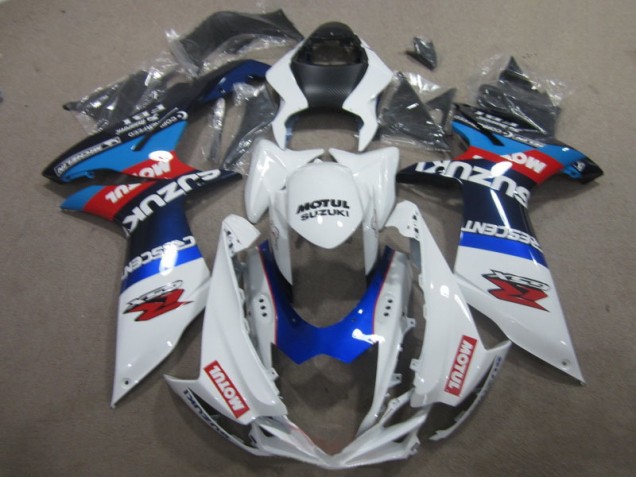 Blanco Azul Motul Carenado GSXR 600 K11 11-21