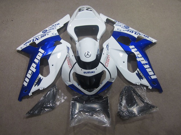 Blanco Azul Motul Carenado GSXR 750 K1 K2 K3 01-03