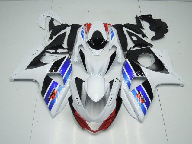 Blanco Azul Negro Carenado GSXR 1000 K9 09-16