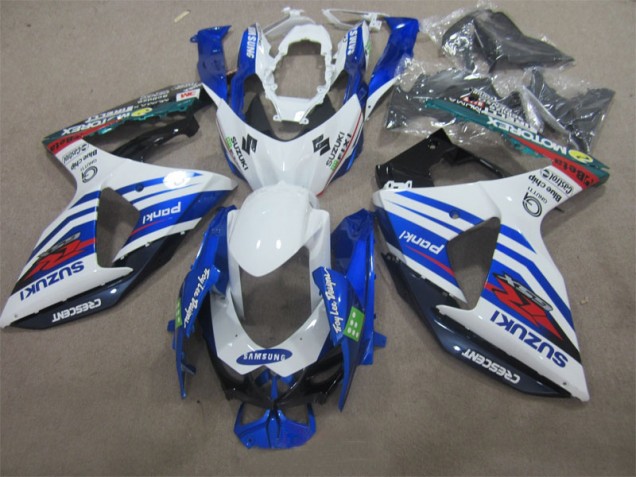 Blanco Azul Samsung Carenado GSXR 1000 K9 09-16