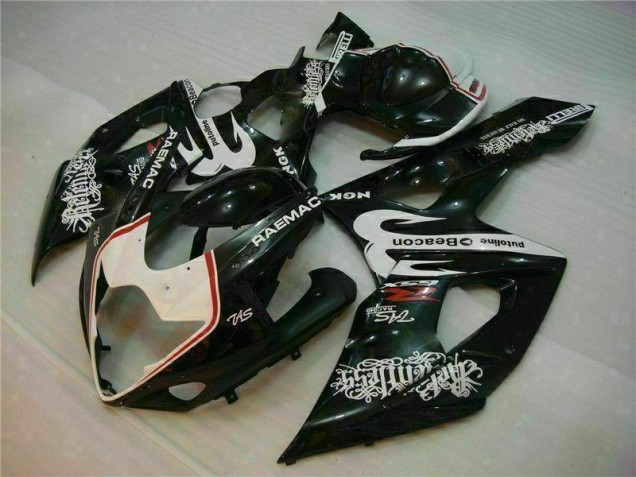 Blanco Negro Kit Carenado GSXR 1000 K5 05-06