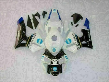 Blanco Negro Kit Completo Carenado CBR 600 RR 03-04