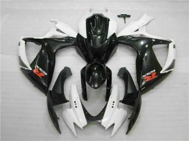 Blanco Negro Kits ABS Carenado GSXR 600 / 750 K6 06-07