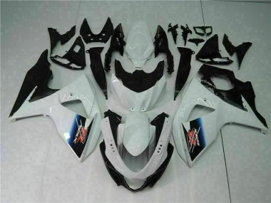 Blanco Negro Plástica GSXR 1000 K9 09-16