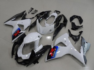 Blanco Plata Carenado GSXR 1000 K9 09-16