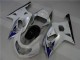 Blanco Plata Carenado GSXR 600 / 750 K1 K2 K3 01-03