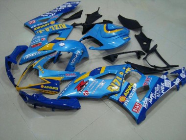 Claro Azul Rizla Carenado GSXR 1000 K5 05-06