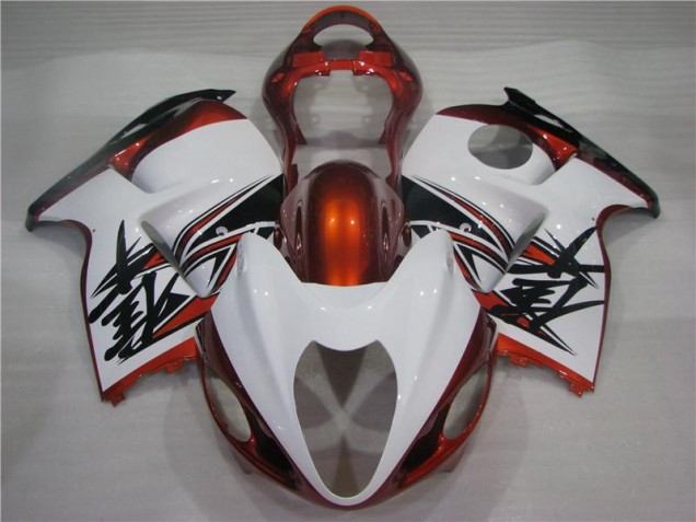 Naranja Blanco Negro Carenado GSXR 1300 Hayabusa 96-07