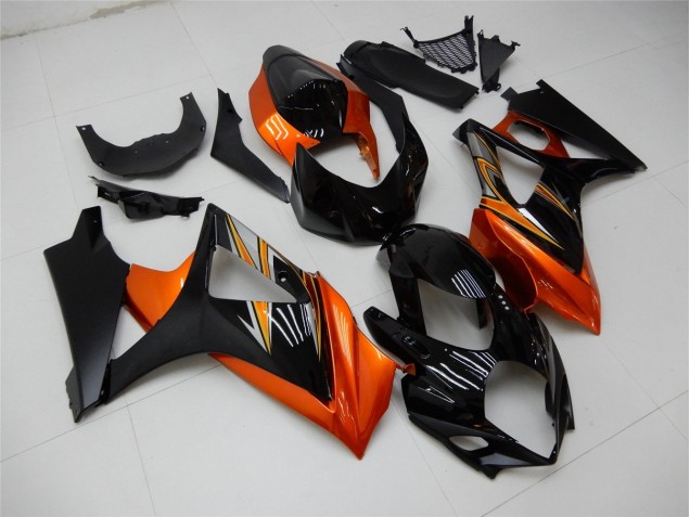 Naranja Negro Carenado GSXR 1000 K7 07-08