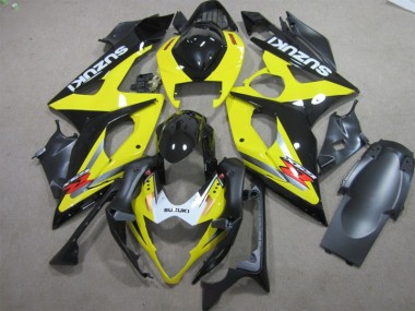 Negro Amarillo Carenado GSXR 1000 K5 05-06