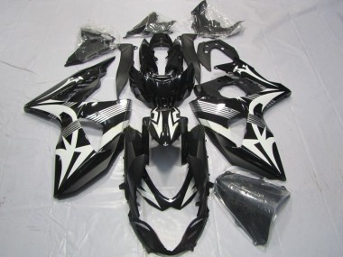 Negro Blanco Kit Carenado ABS Completo GSXR 1000 K9 09-16