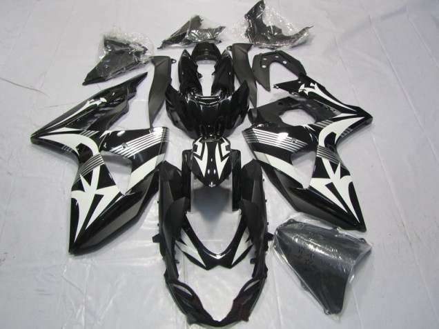 Negro Blanco Kits ABS Carenado GSXR 1000 K9 09-16