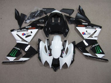 Negro Blanco Monster Carenado ZX10R 03-05